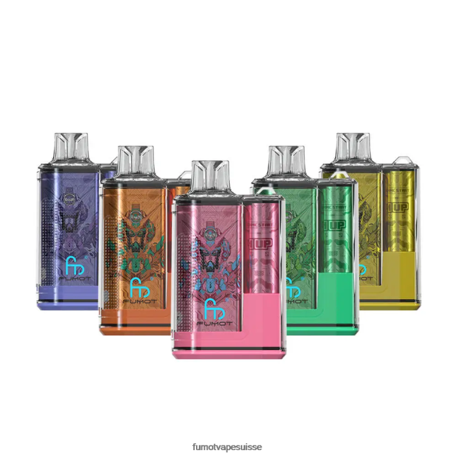 Fumot Crystal Boîte de vape jetable 12000 - 20ml (1 pièce) 24LD252 raisin d\'aloès - Fumot Vape