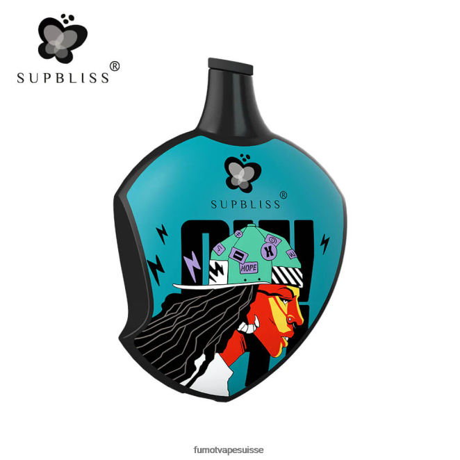 Fumot Supbliss Pod de vape jetable sp6000 - 12 ml (1 pièce) 24LD450 raisin d\'aloès - Fumot Vape Price