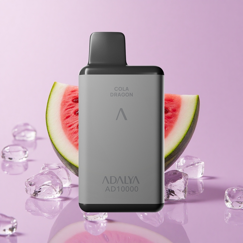 Pastèque Glacée Adalya AD 10000 Puffs Tube Aluminium 14 ml vente en gros Suisse