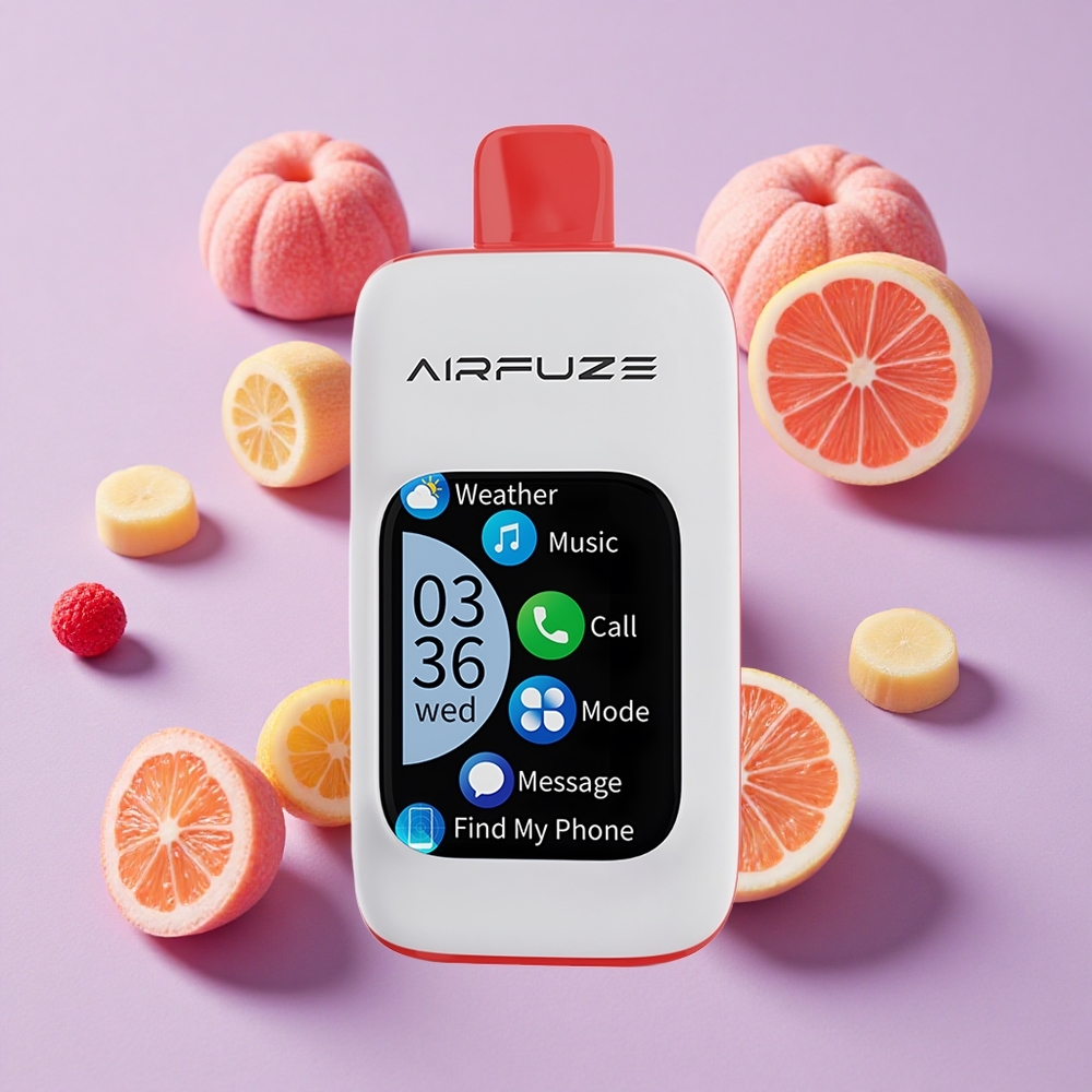 Bonbon Acidulé Juteux AirFuze Smart 30000 Puffs 5% Nicotine vente en gros Suisse