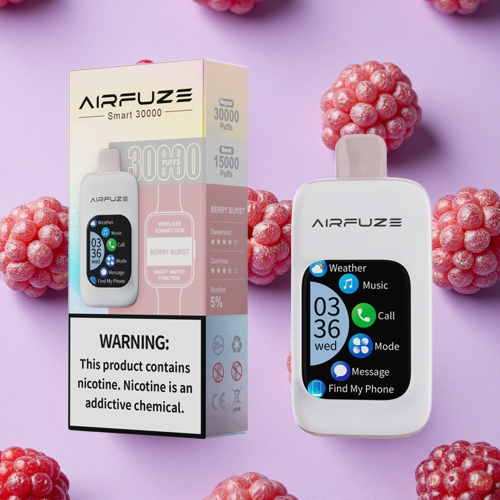 Explosion de Baies AirFuze Smart 30000 Puffs Écran Tactile vente en gros Suisse