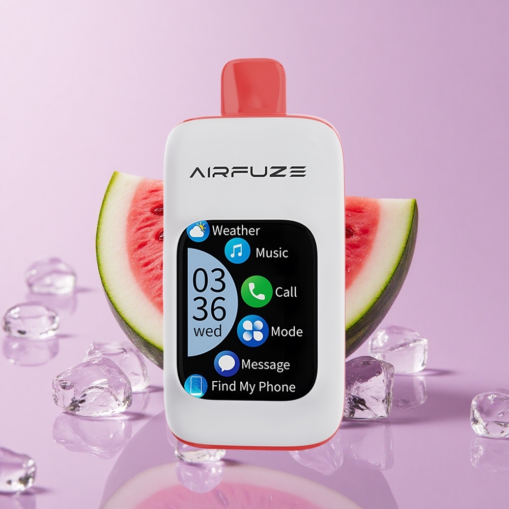 Pastèque Glacée AirFuze Smart 30000 Puffs 5% Nicotine vente en gros Suisse