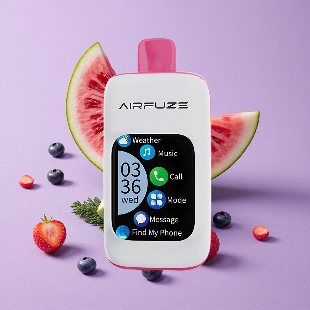 Myrtille Pastèque AirFuze Smart Pro 40000 Puffs 20ML 900mAh vente en gros Suisse