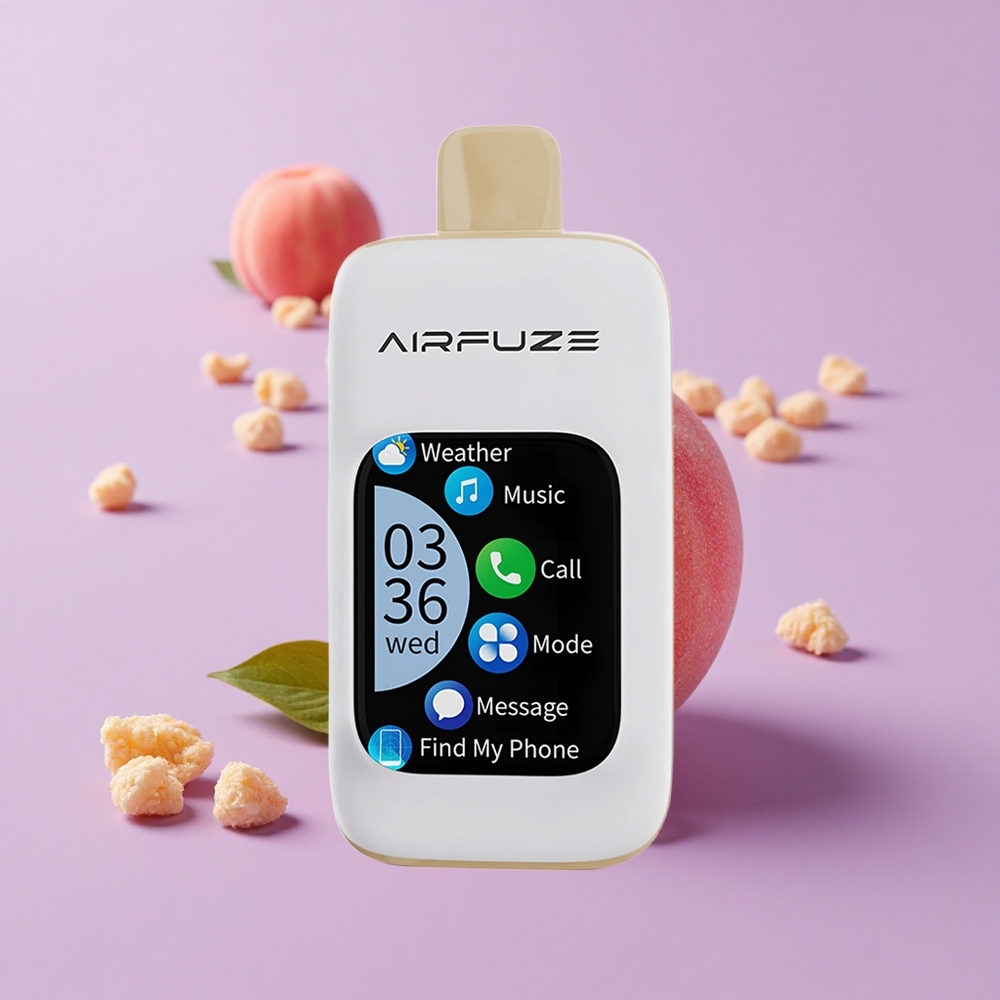 Pêche Juteuse AirFuze Smart Pro 40000 Puffs 20ML 2%/5% de nicotine vente en gros Suisse