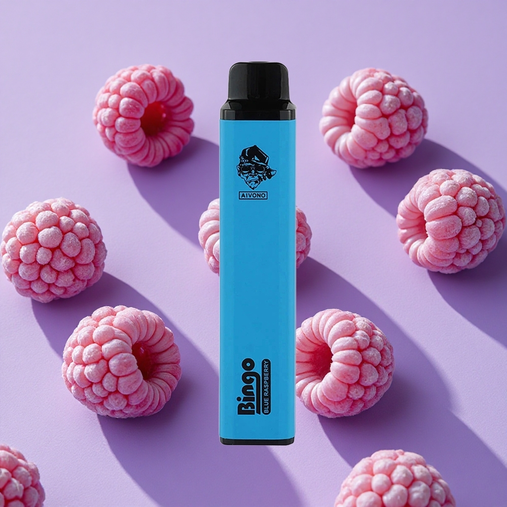 Framboise Bleue Aivono Bingo 4000 Puffs 10mL 1000mAh vente en gros Suisse