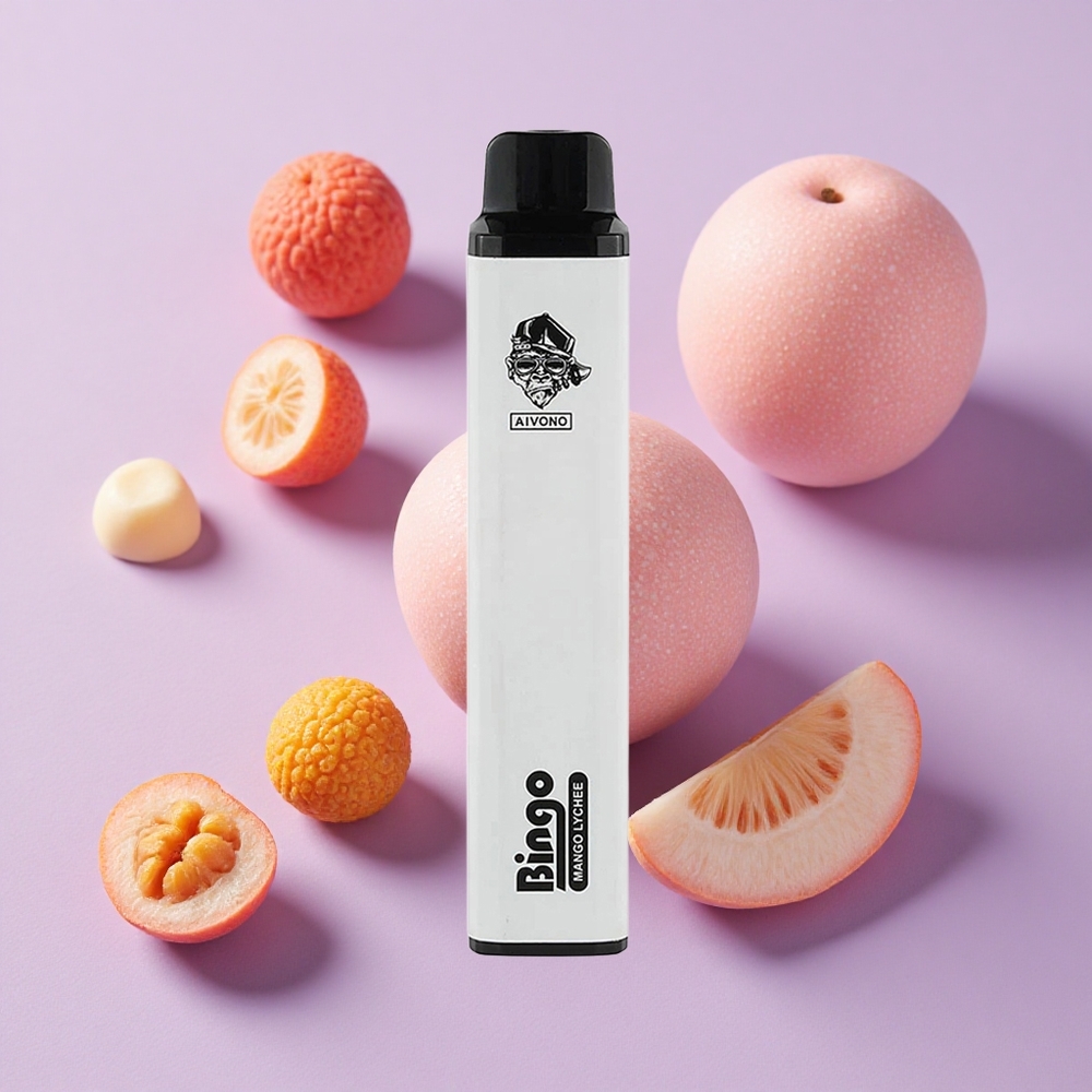 Mangue Litchi Aivono Aim Bingo 4000 Puffs 1000mAh 10mL vente en gros Suisse