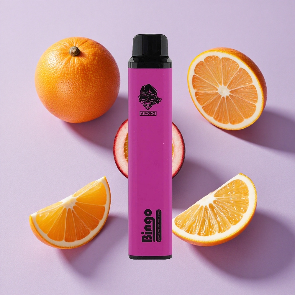 Orange Passion Fruit Goyave Aivono Aim Bingo 4000 Puffs 10mL 1000mAh vente en gros Suisse