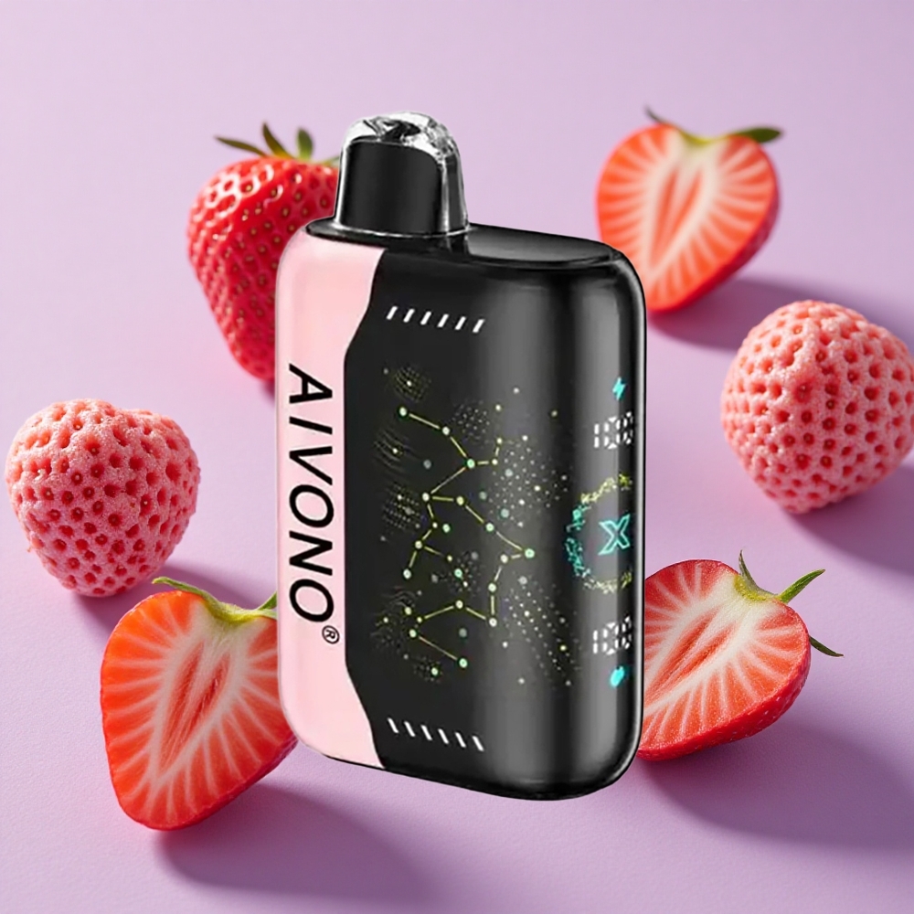 Fraise B Pop Aivono Aim Boom 25000 Puffs 28ml 650mAh vente en gros Suisse