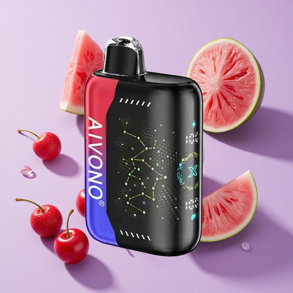 Pastèque Cerise Glacée Aivono Aim Boom 25000 Puffs 28ml 650mAh vente en gros Suisse