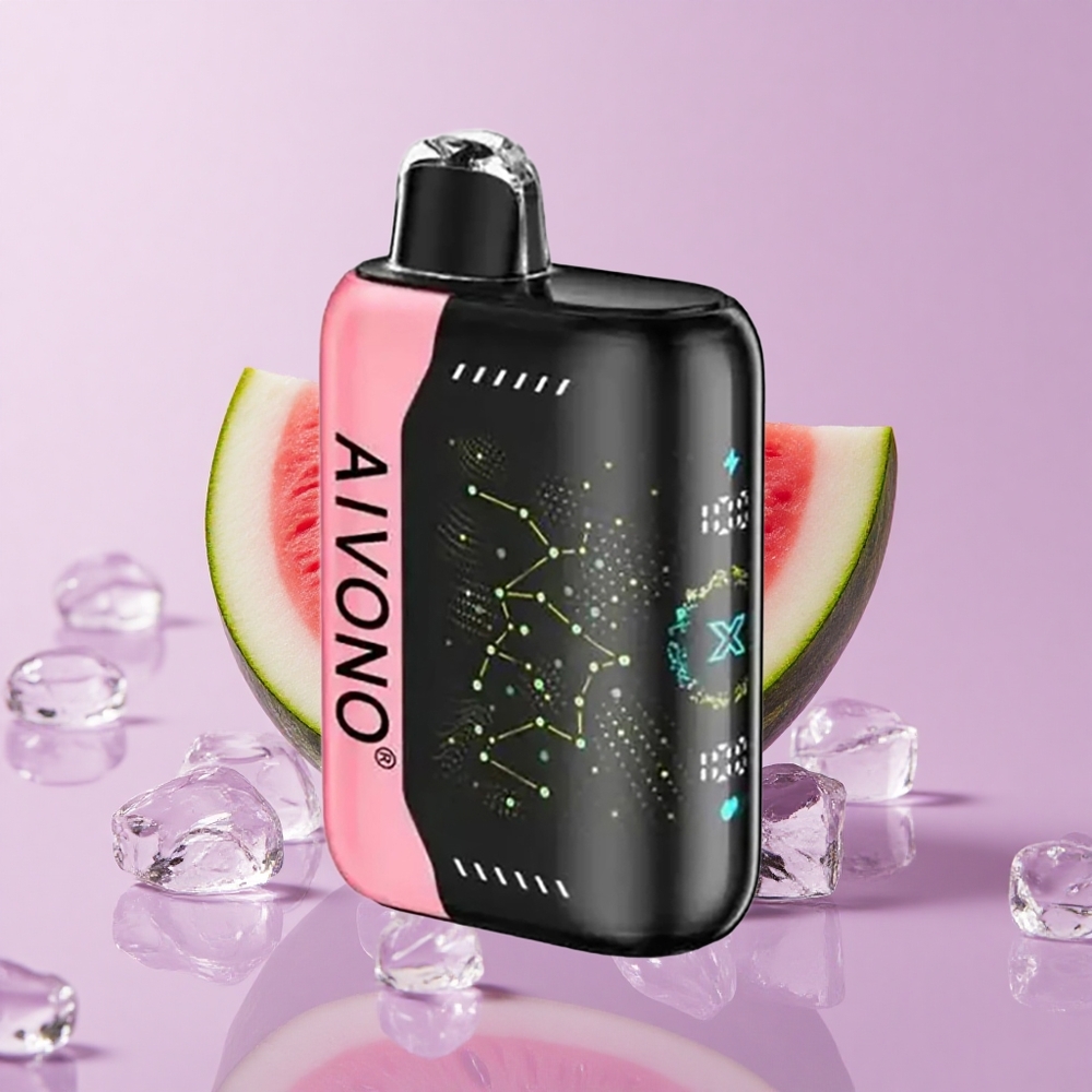 Pastèque Glacée Aivono Aim Boom 25000 Puffs 28ml 650mAh vente en gros Suisse