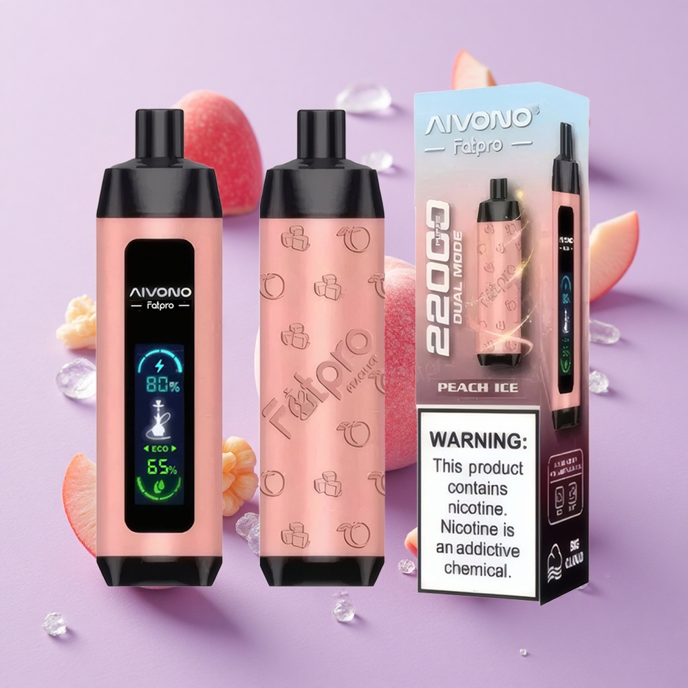 Pêche Glacée Aivono Aim Fatpro 22000 Puffs 28ml 600mah vente en gros Suisse