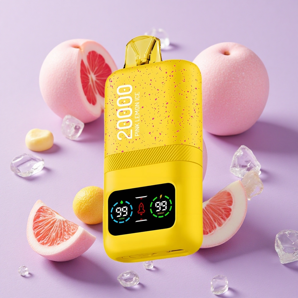 Citron Rose Glacé Aivono Aim Magic 20000 Puffs 26ml Double Mesh vente en gros Suisse