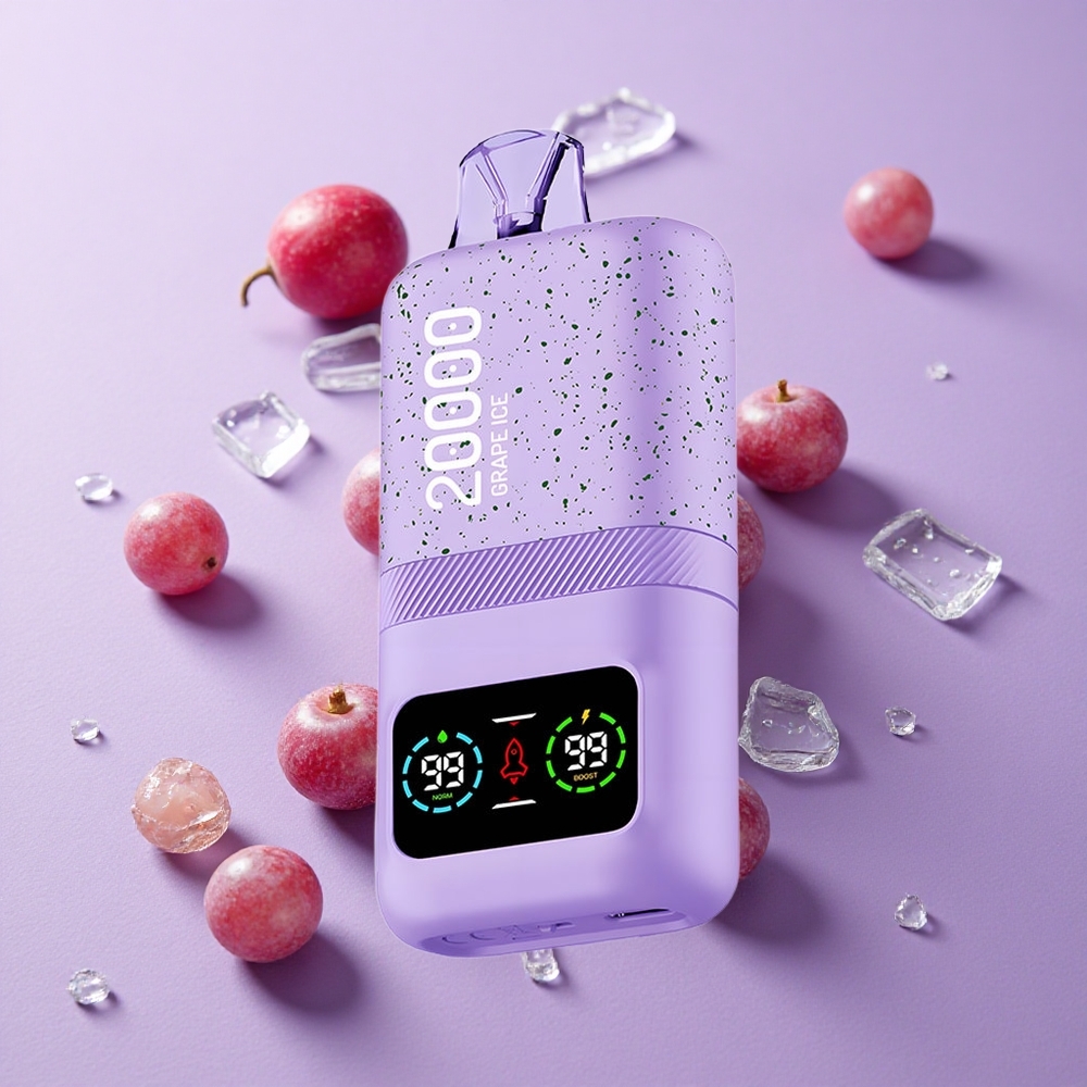 Glace Raisin Aivono Aim Magic 20000 Puffs Affichage LCD Type-C vente en gros Suisse