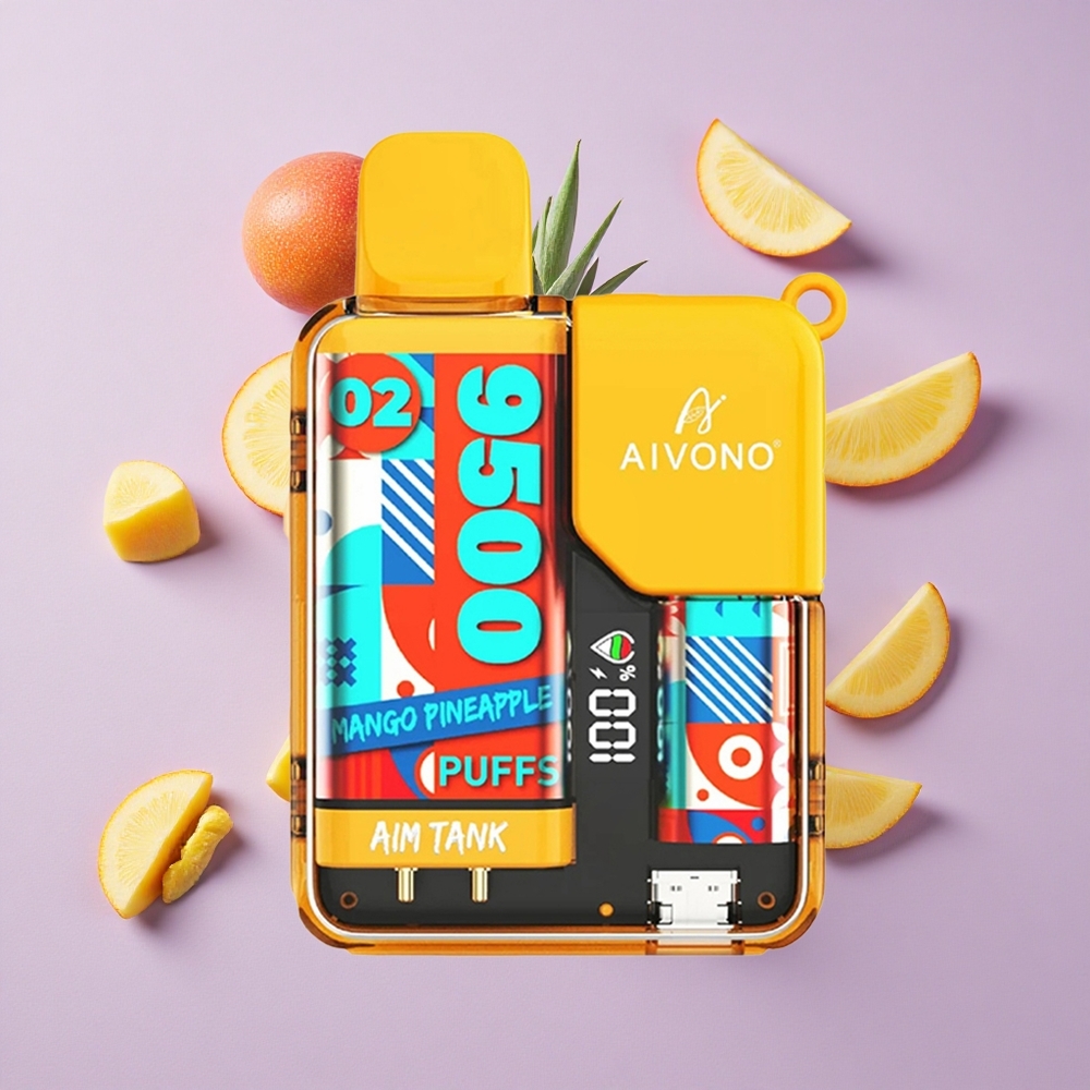 Mangue Ananas Aivono Aim Tank 9500 Puffs 18ml 650mAh vente en gros Suisse
