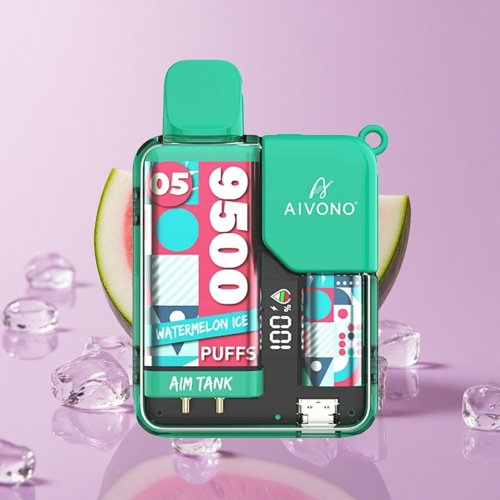Pastèque Glacé Aivono Aim Tank 9500 Puffs 18ml 650mAh vente en gros Suisse