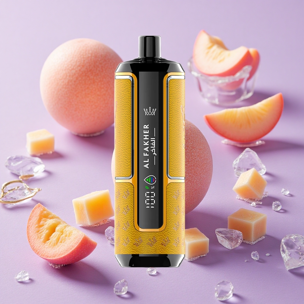 Mangue Glacée Al Fakher Crown Bar 15K Hypermax 15000 Puffs Portable vente en gros Suisse