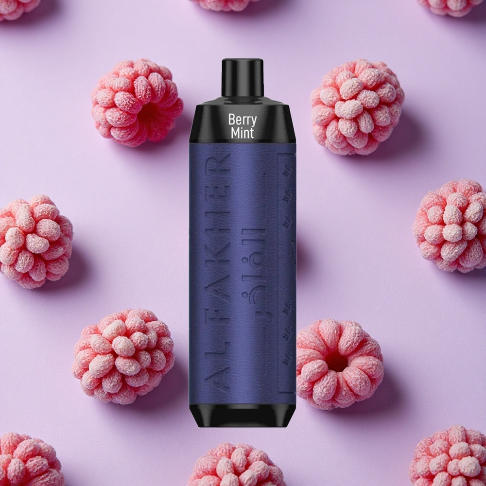 Baie Menthe Al Fakher Crown Bar 8000 Puffs 18ml e-Liquide vente en gros Suisse
