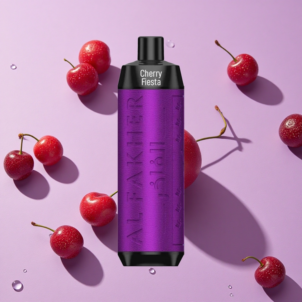 Cerise Fiesta Al Fakher Crown Bar 8000 Puffs Compact Et Élégant vente en gros Suisse