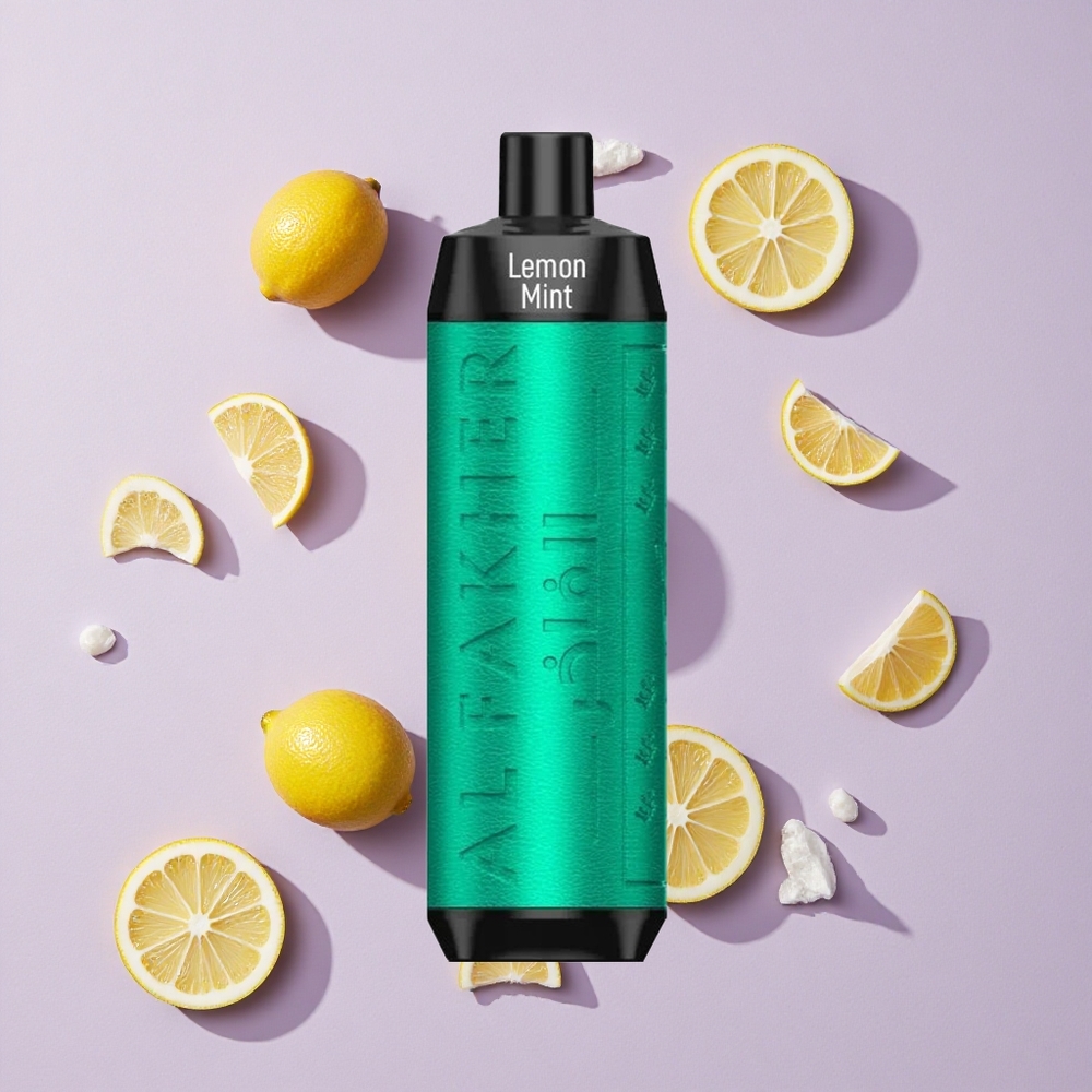 Citron Menthe Al Fakher Crown Bar 8000 18ml 600mah vente en gros Suisse