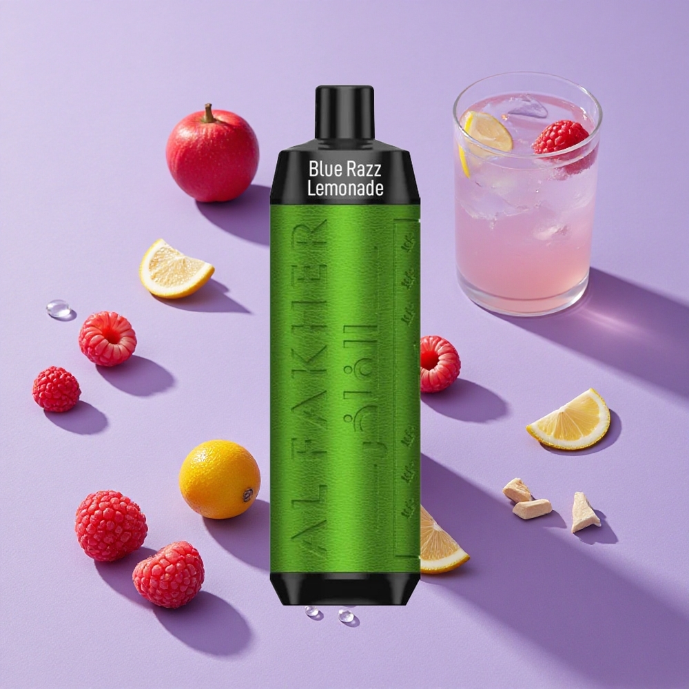 Framboise Bleue Citronnée Al Fakher Crown Bar 8000 Puffs 18ml vente en gros Suisse