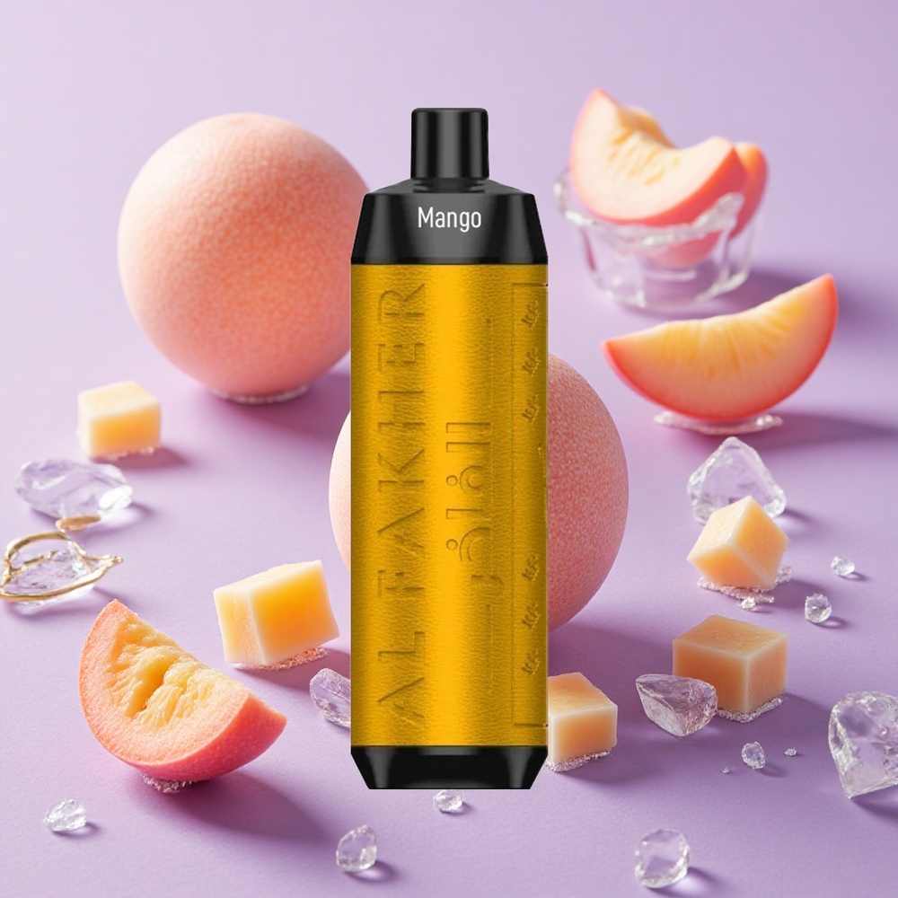 Mangue Glacé Al Fakher Crown Bar 8000 Puffs 18ml vente en gros Suisse