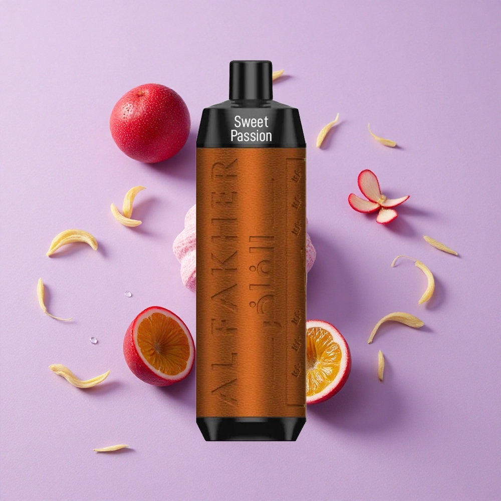 Passionfruit Douce Al Fakher Crown Bar 8000 18ml 5mg vente en gros Suisse