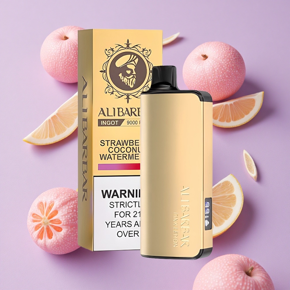 Citron Rose Alibarbar Ingot 9000 Puffs 22ml 2350mAh vente en gros Suisse