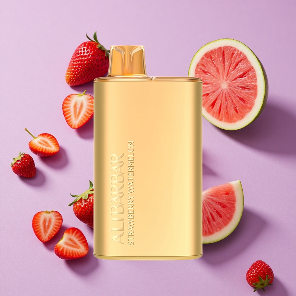 Fraise Pastèque Alibarbar Rich 8000 Puffs 20ml 2000mAh vente en gros Suisse