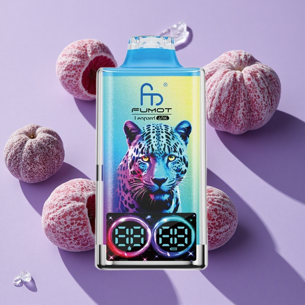 Glace de Dragon Noir Fumot Leopard 40000 Puffs Double Mesh 700mAh vente en gros Suisse