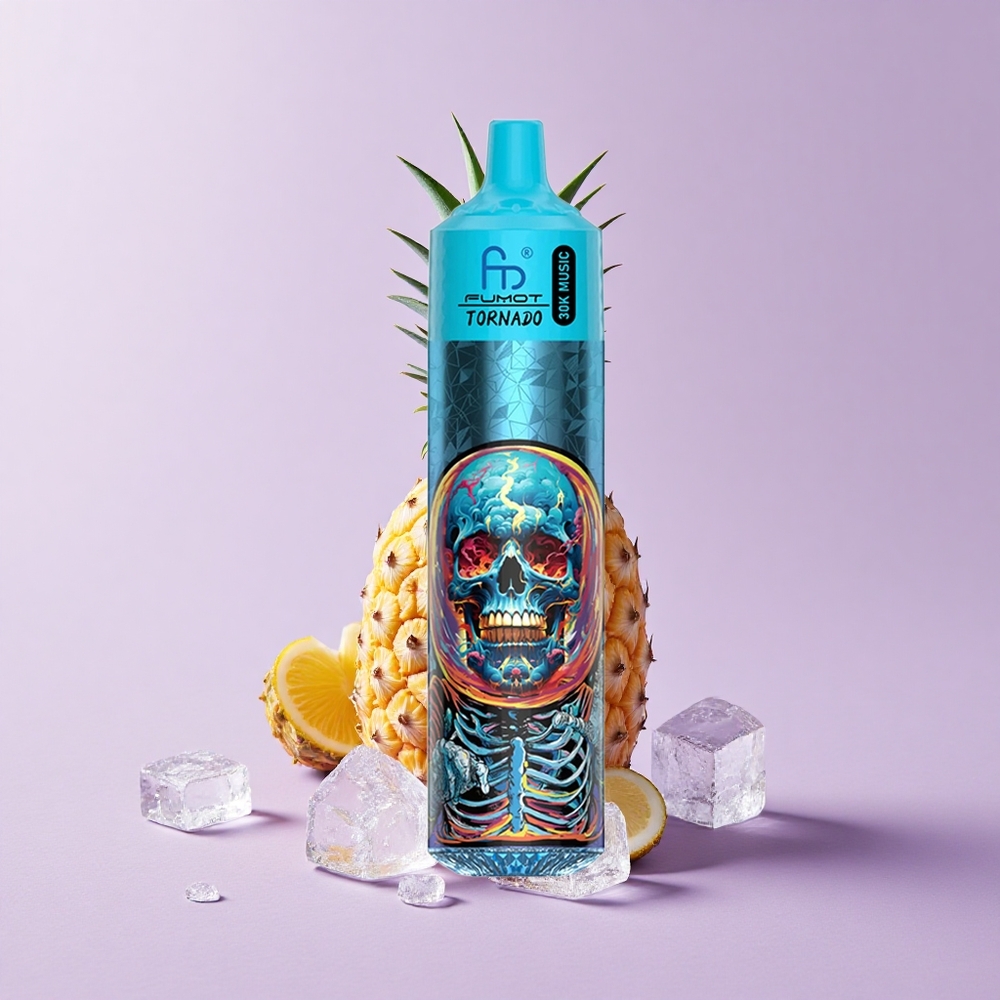 Ananas Glacé Fumot RandM Tornado 30000 Puffs 30mL 2%/5% de nicotine vente en gros Suisse