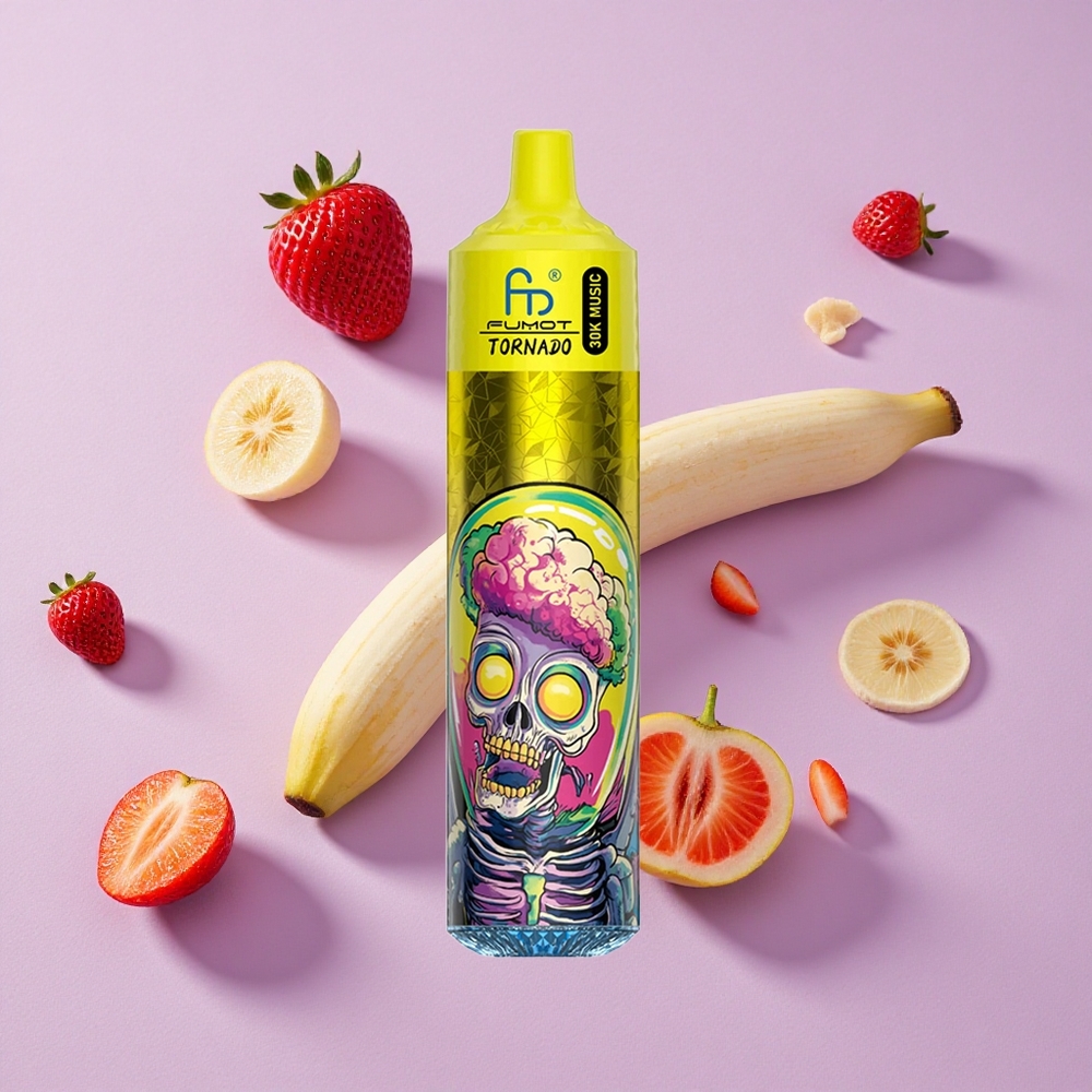 Banane Fraise Fumot RandM Tornado 30000 Puffs 30mL 2%/5% de nicotine vente en gros Suisse