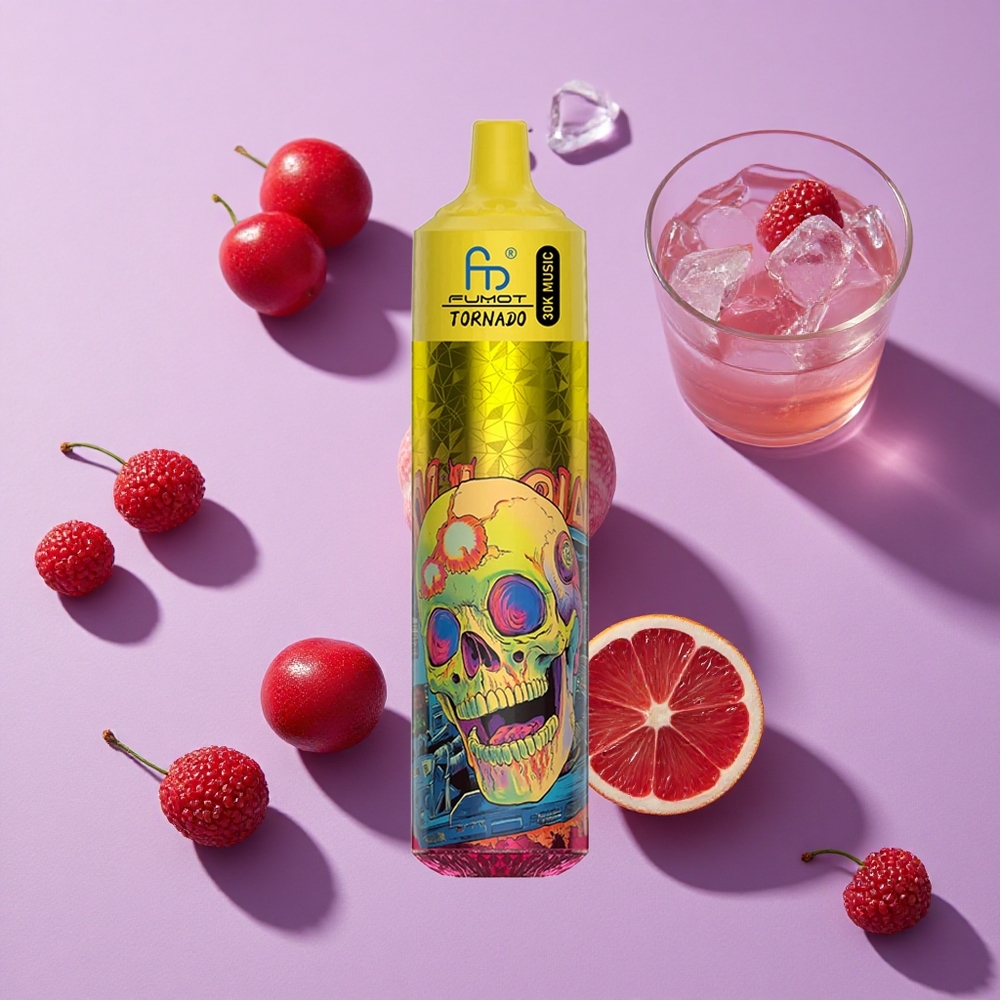 Cerise Cola Fumot RandM Tornado 30000 Puffs 30mL 1.0 Ohm vente en gros Suisse