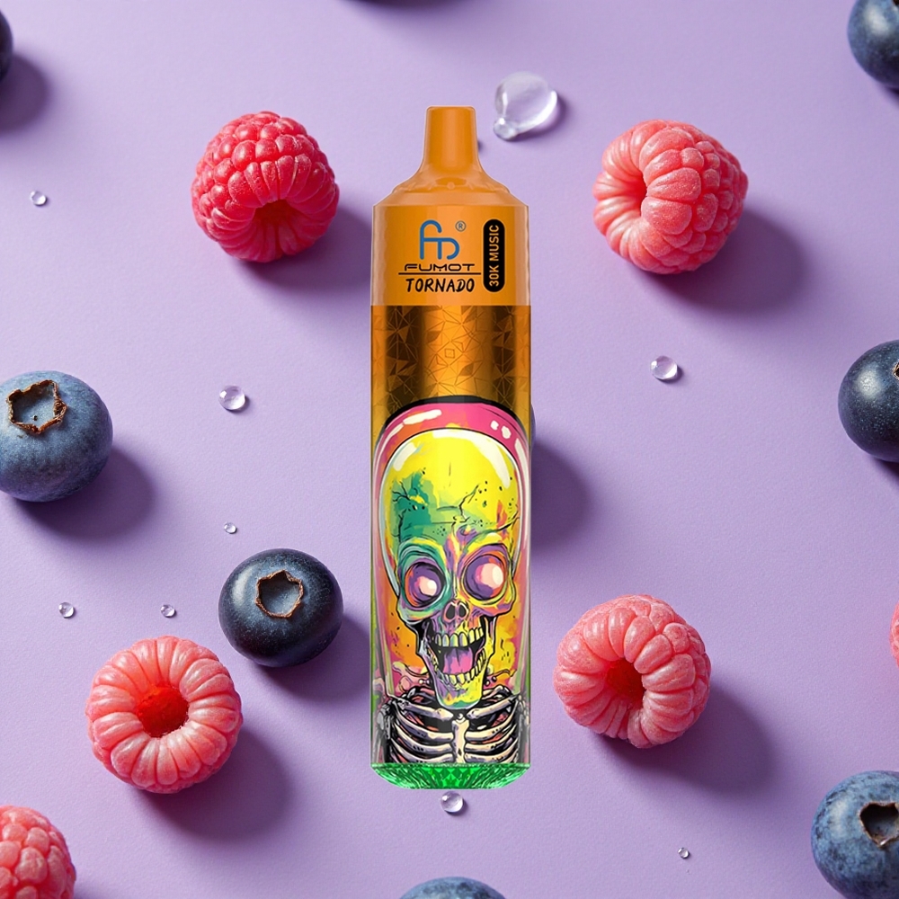 Myrtille Framboise Fumot RandM Tornado 30000 Puffs 30mL 1.0 Ohm vente en gros Suisse