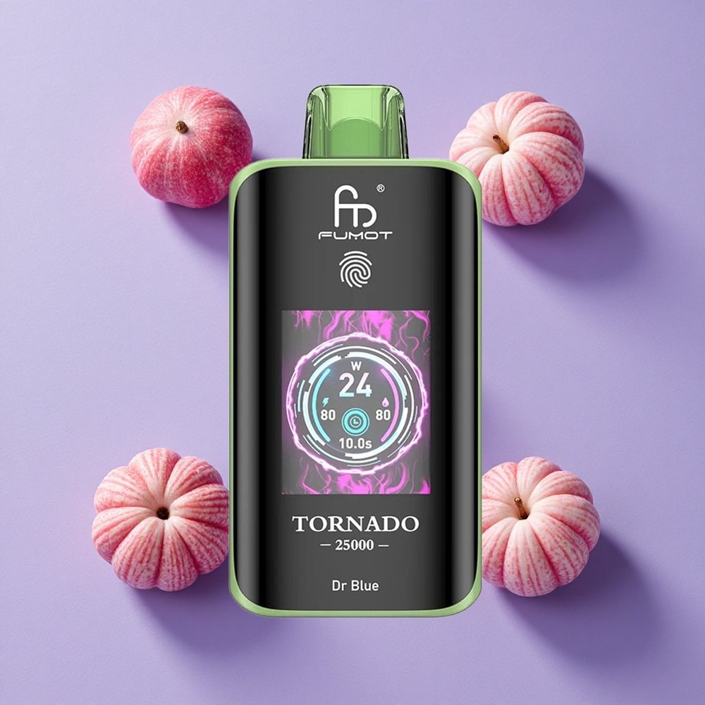 Bleu Fumot Tornado 25000 Puffs HD Écran 20ml vente en gros Suisse
