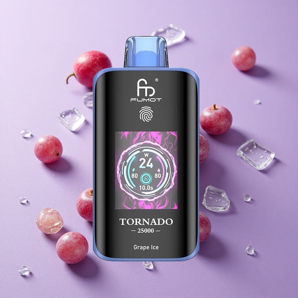 Glace Raisin Fumot Tornado 25000 Puffs 20ml 0% 2% 3% 5% Nicotine vente en gros Suisse
