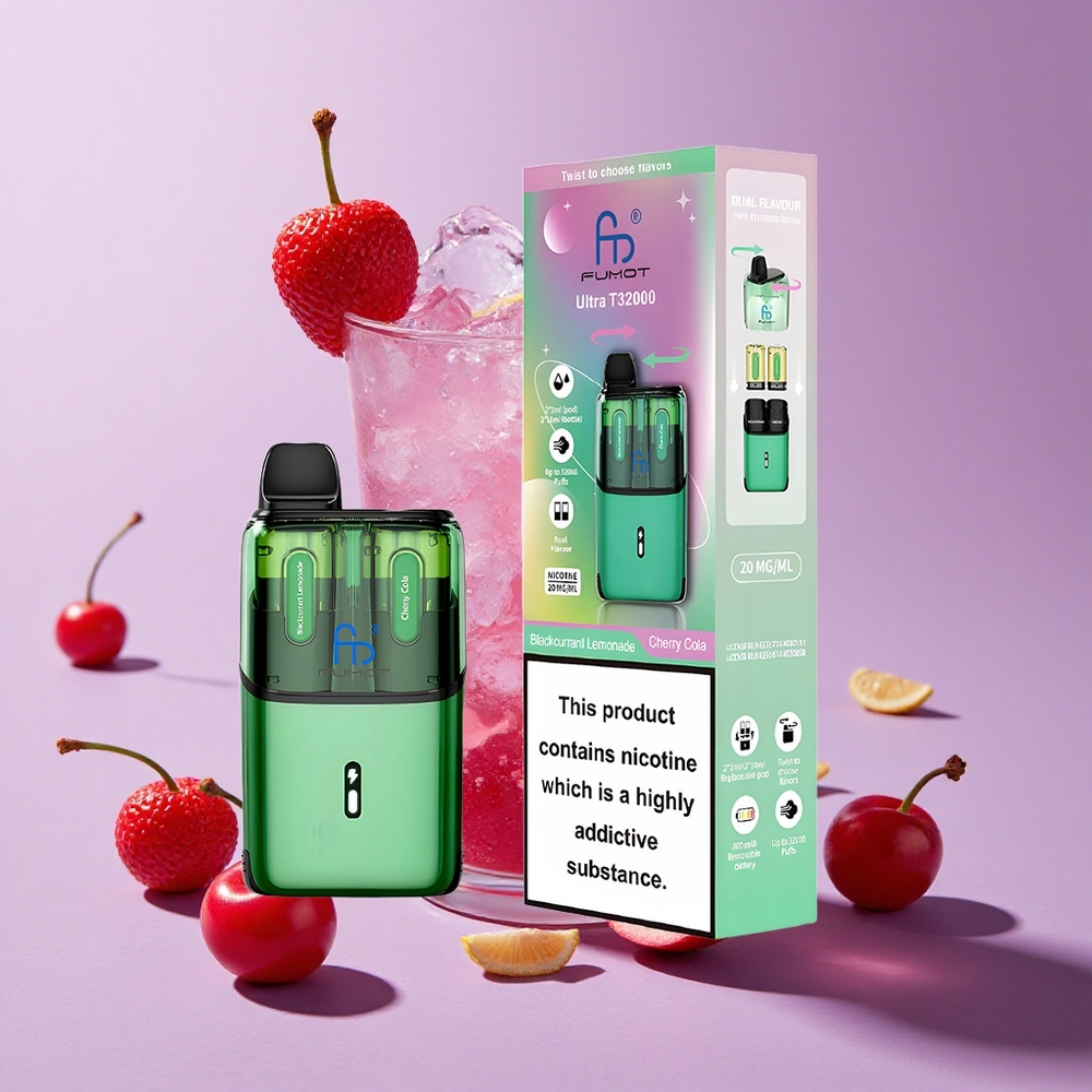 Cassis Limonade Cerise Cola Fumot Ultra T32000 32000 Puffs 20mg vente en gros Suisse