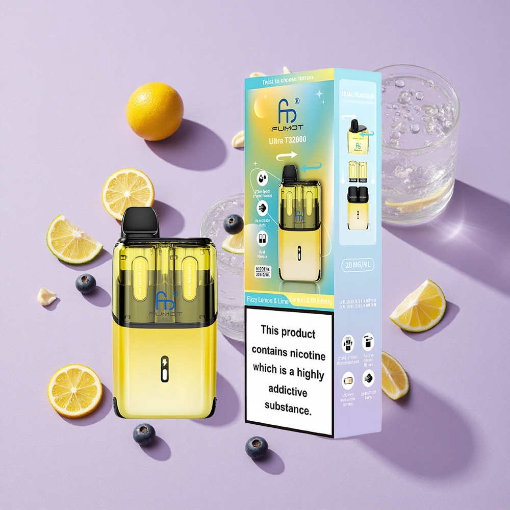 Citron Pétillant & Myrtille Fumot Ultra T32000 32000 Puffs 24ml vente en gros Suisse
