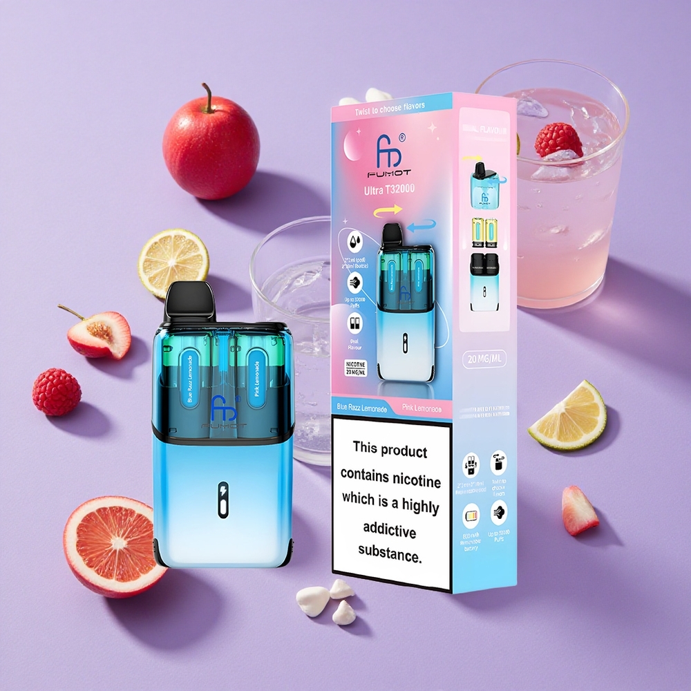 Citronnade Rose & Bleu Razz Fumot Ultra T32000 32000 Puffs 24ml vente en gros Suisse