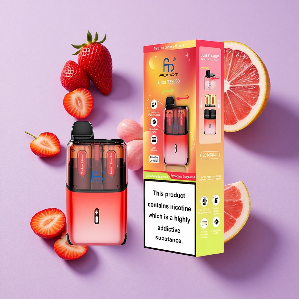 Fraise Pamplemousse Fraise Pitaya Fumot Ultra T32000 32000 Puffs 20mg vente en gros Suisse