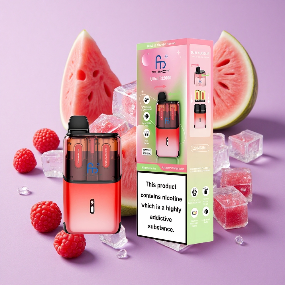 Pastèque Framboise Fumot Ultra T32000 32000 Puffs 20mg vente en gros Suisse