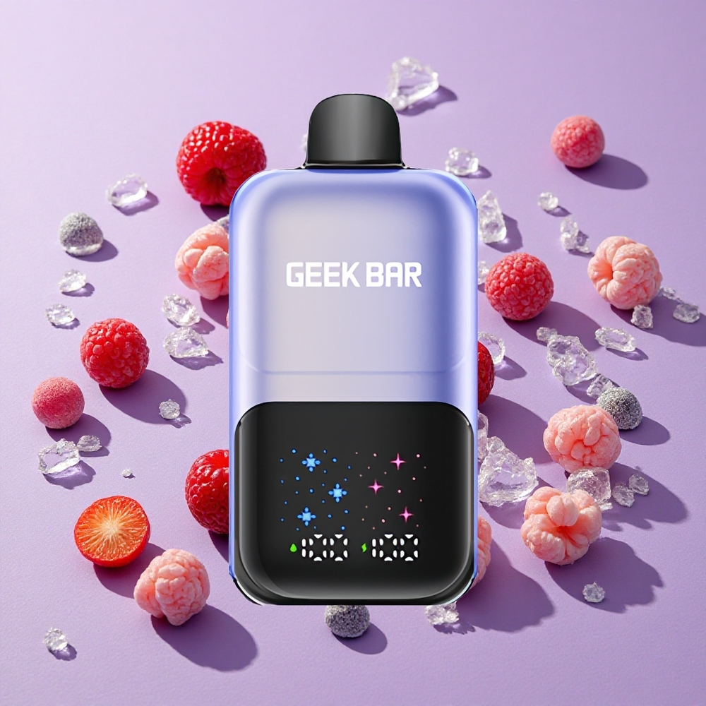 Baies Glacées Mixtes GEEK BAR 2GO 50000 Puffs Écran Interactif vente en gros Suisse