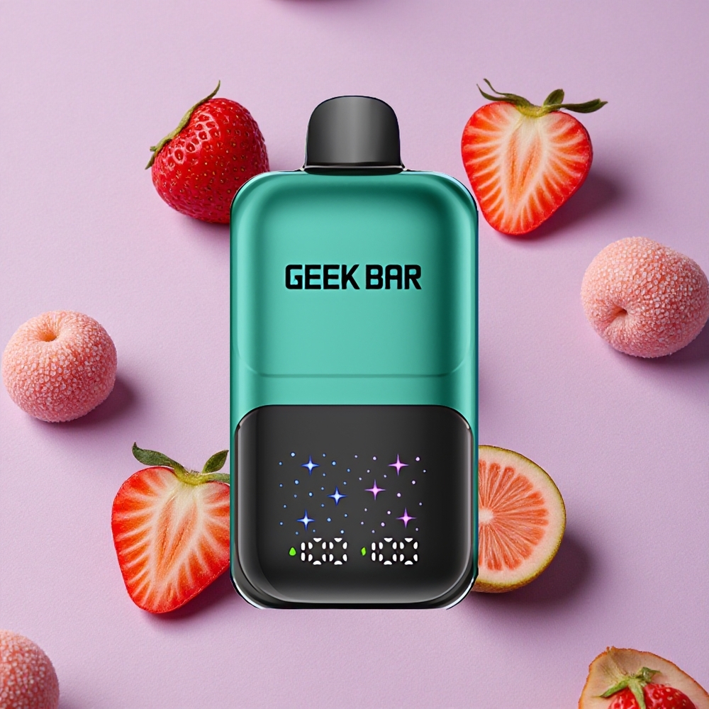 Fraise & Kiwi GEEK BAR 2GO 50000 Puffs Double Réservoirs vente en gros Suisse