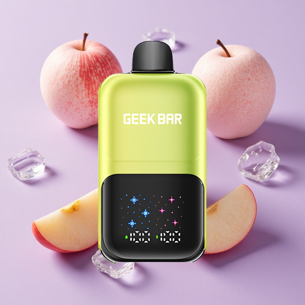 Pomme Acidulée Glace GEEK BAR 2GO 50000 Puffs Double Réservoirs vente en gros Suisse