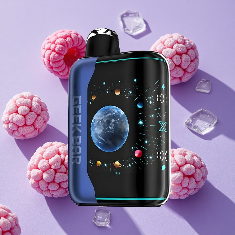 Framboise Bleue Glace GEEK BAR Platinum Édition 25000 Puffs Charge Rapide vente en gros Suisse