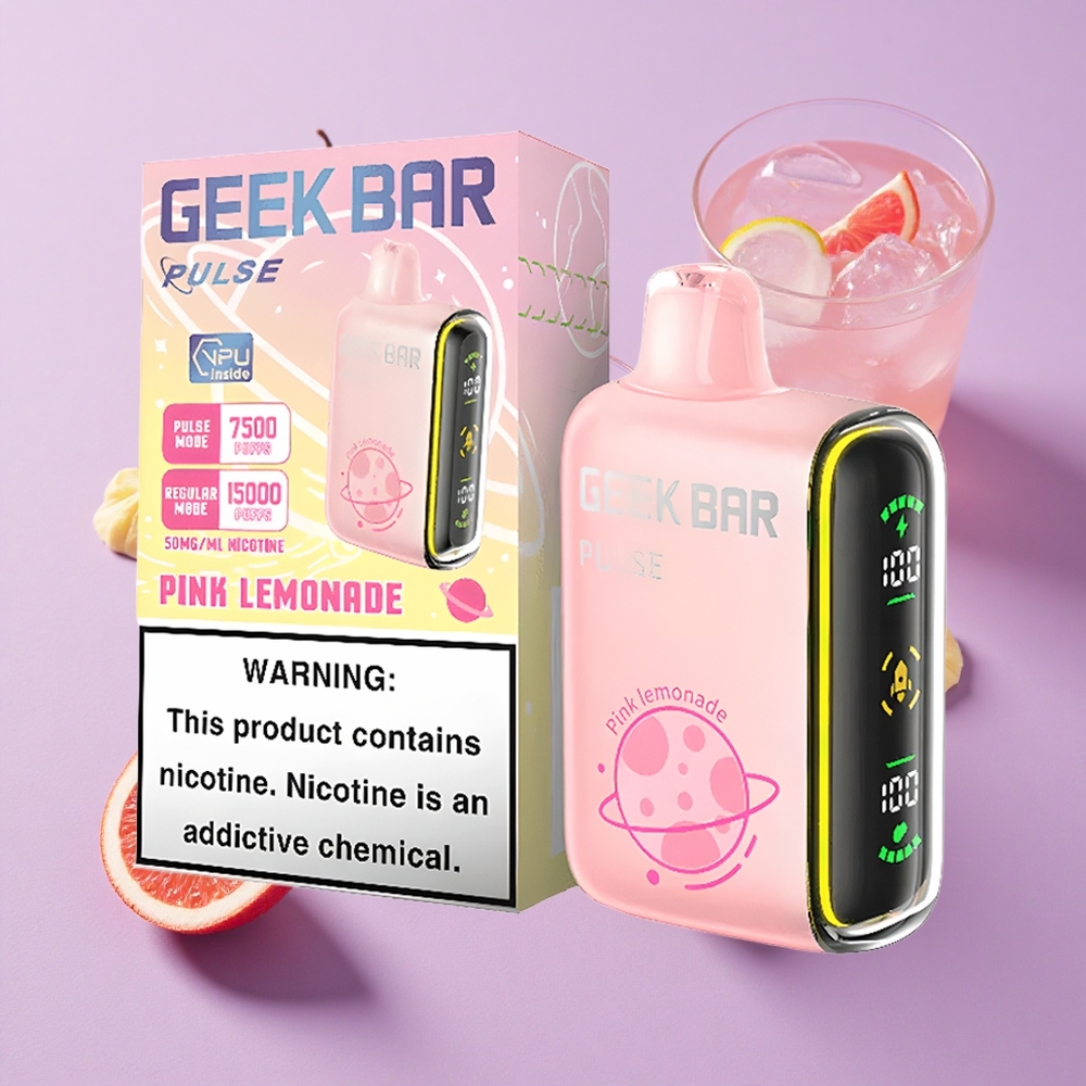 GEEK BAR Pulse 15000 Puffs 16ML 5% Nicotine vente en gros Suisse