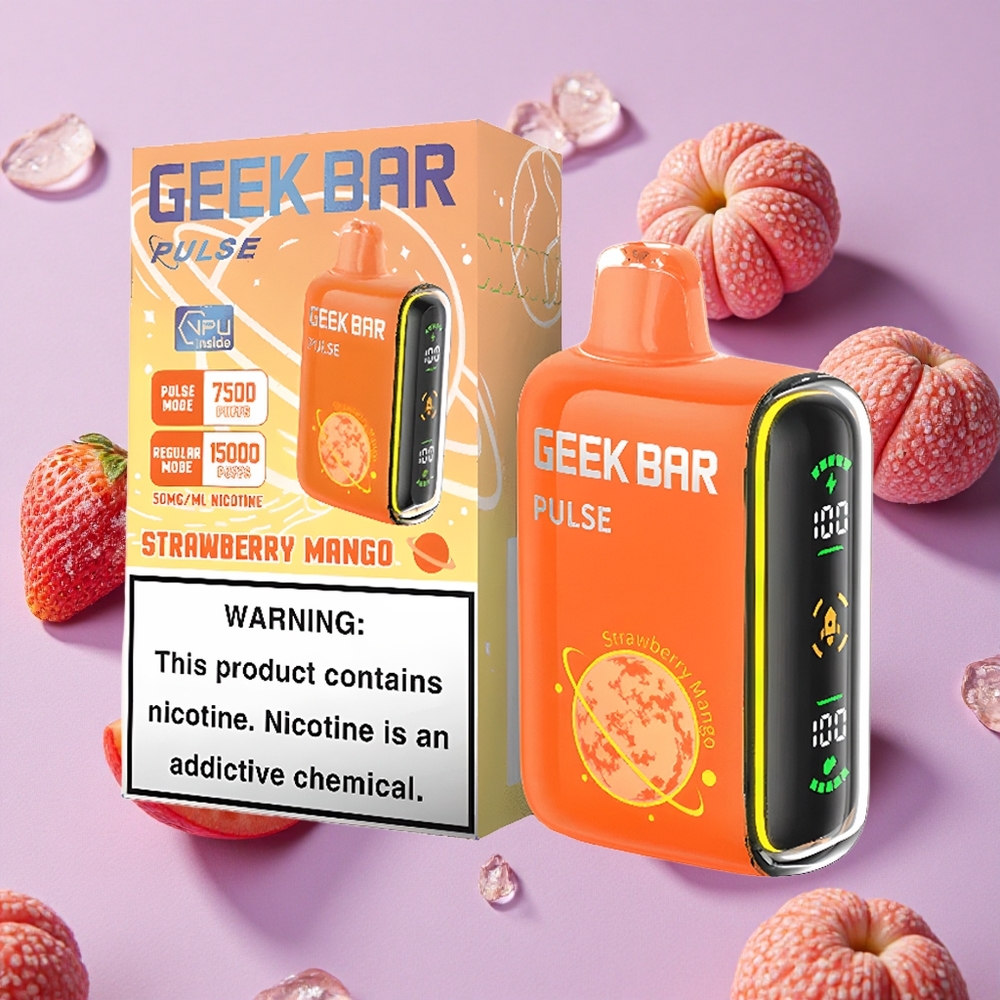 GEEK BAR Pulse 15000 Puffs 16ML 5% Nicotine vente en gros Suisse