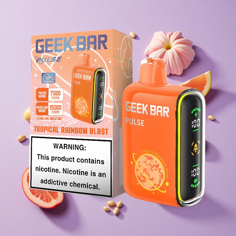 GEEK BAR Pulse 15000 Puffs 16ML 5% Nicotine vente en gros Suisse