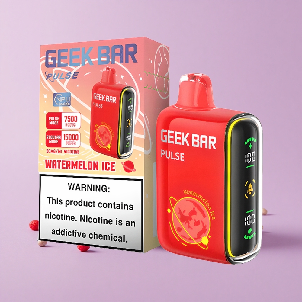 GEEK BAR Pulse 15000 Puffs 16ML 5% Nicotine vente en gros Suisse