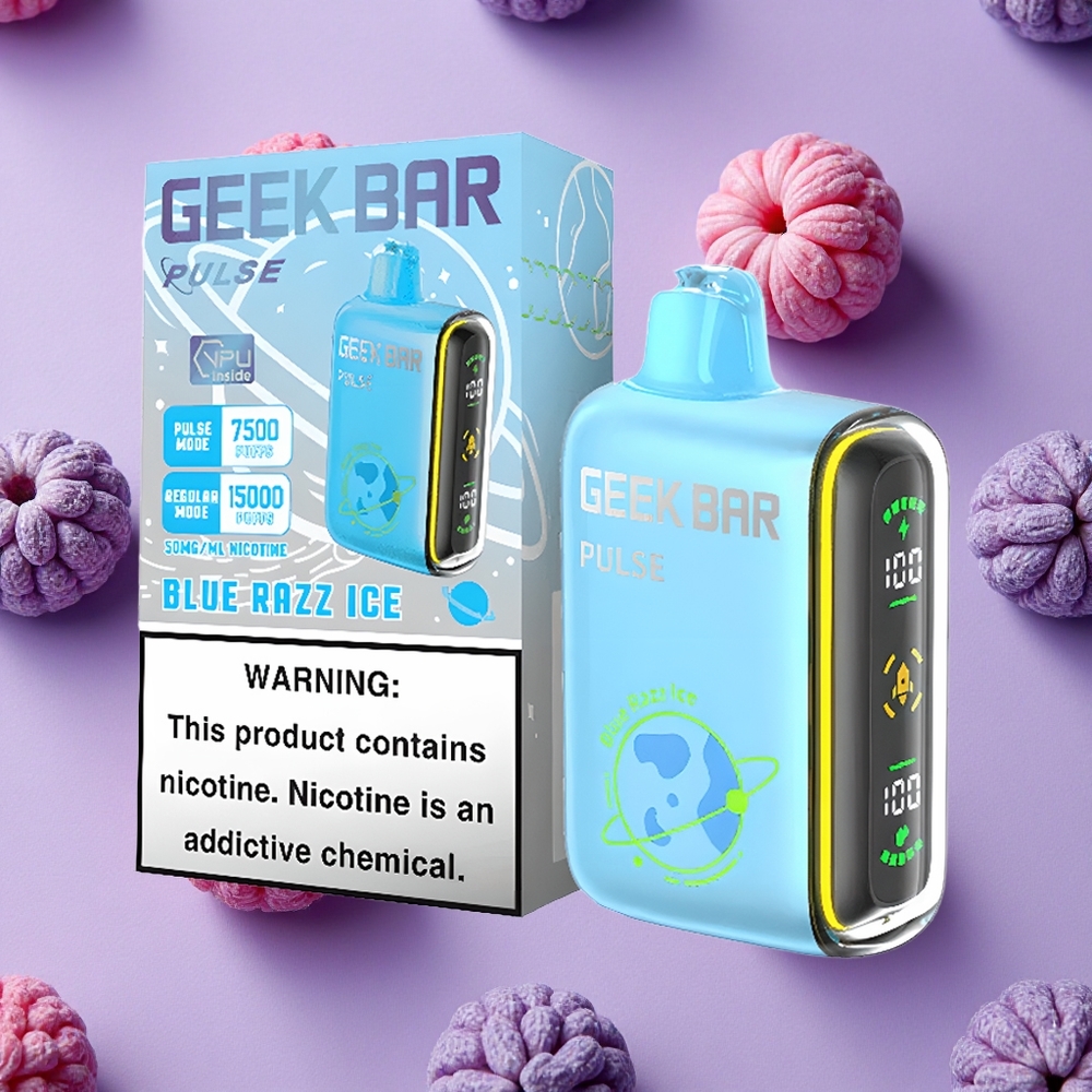 GEEK BAR Pulse 15000 Puffs 16ML 5% Nicotine vente en gros Suisse