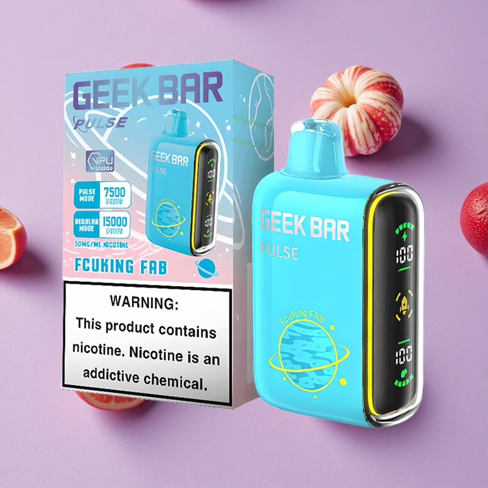 GEEK BAR Pulse 15000 Puffs 16ML 5% Nicotine vente en gros Suisse